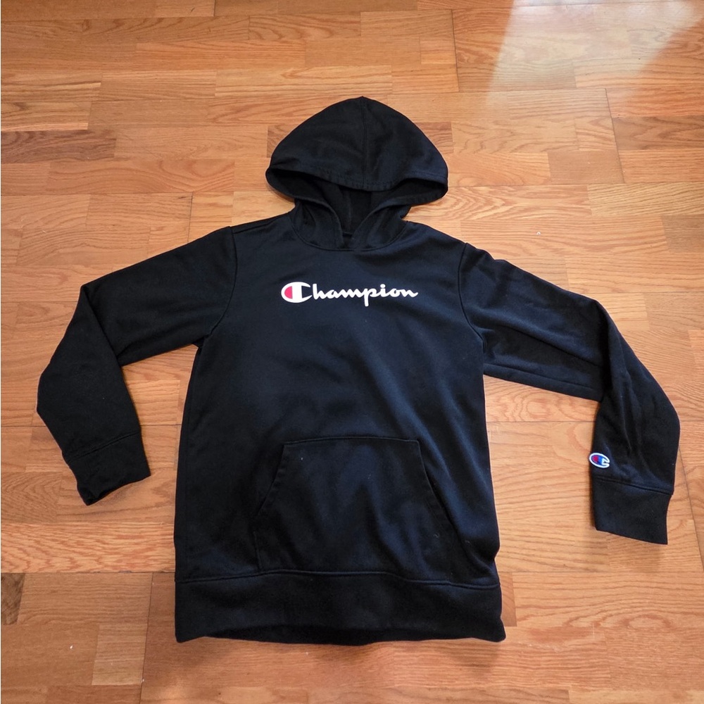 Champion Black Hoodie